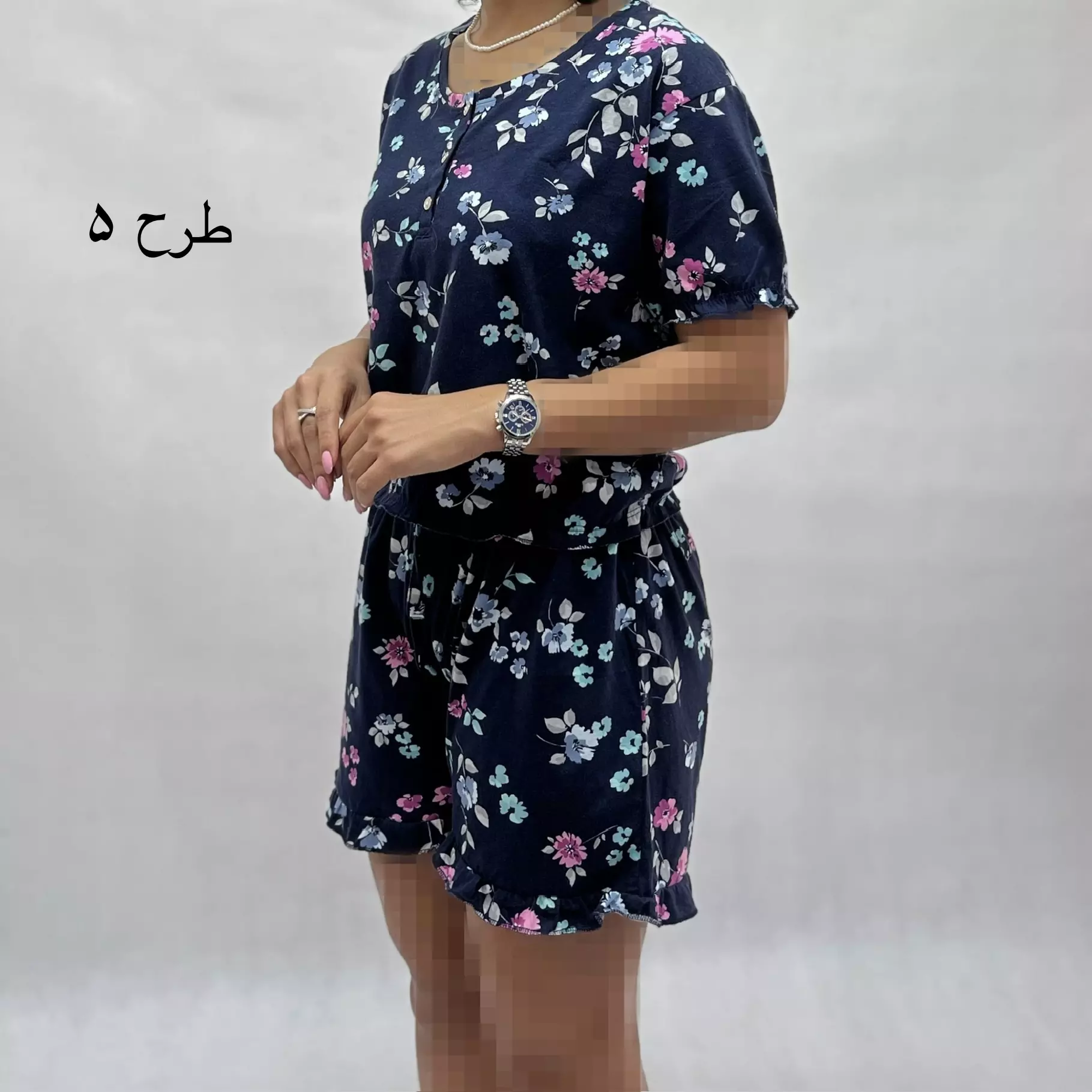 ست کراپ و شورتک چین 0081235718